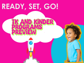  Image of TK-K students looking excited